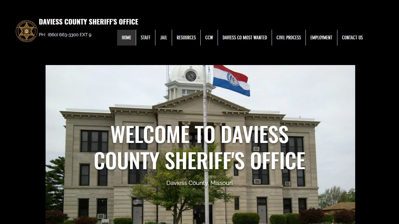 Daviess County Sheriff's Office | Missouri | 102 North Main Street ...