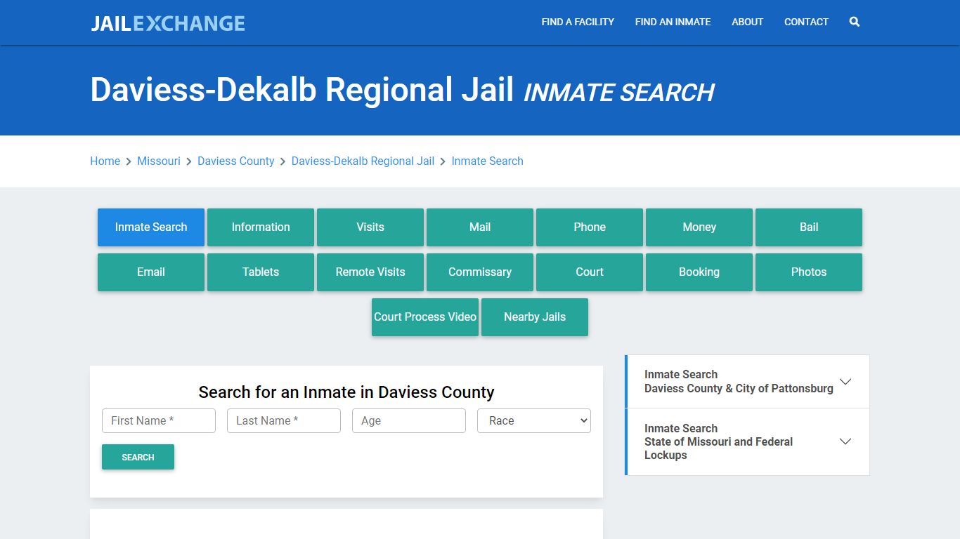 Daviess-Dekalb Regional Jail, MO Inmate Search: Roster & Mugshots